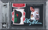 Chevy Chase Christmas Vacation Signed Custom Relic Card #2/10 BAS Slab #16567391