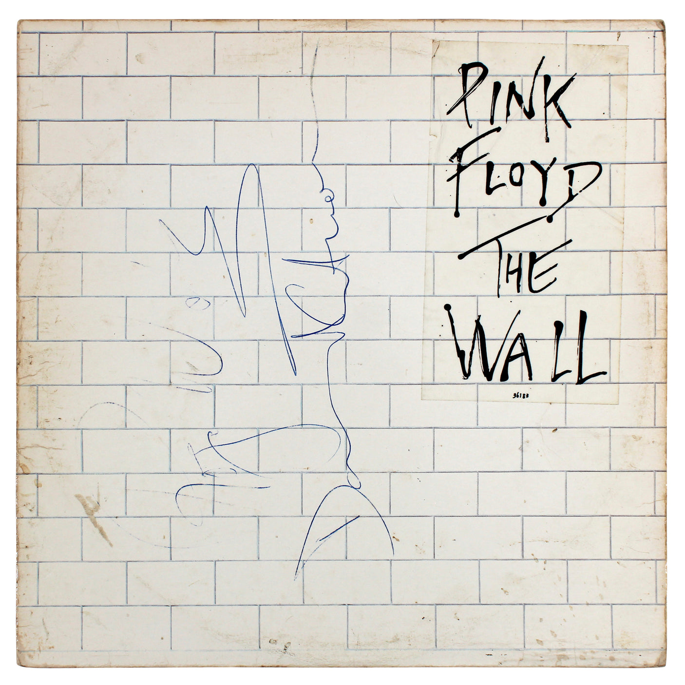 Pink Floyd (4) Gilmour, Waters, Mason & Wright Signed Album Cover JSA & BAS