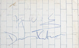 Pink Floyd (4) Gilmour, Waters, Mason & Wright Signed Album Cover JSA & BAS