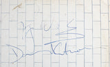 Pink Floyd (4) Gilmour, Waters, Mason & Wright Signed Album Cover JSA & BAS