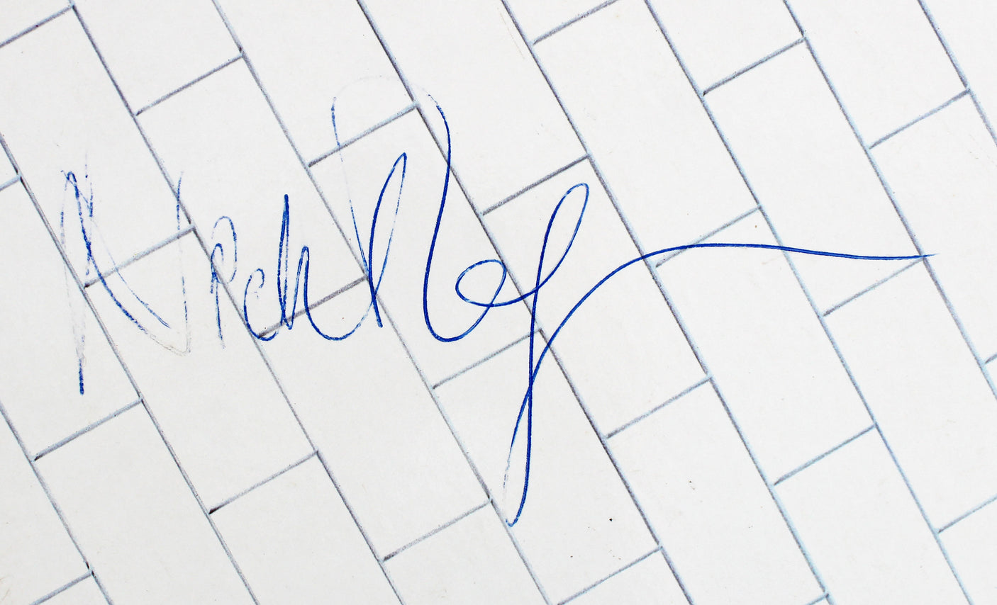Pink Floyd (4) Gilmour, Waters, Mason & Wright Signed Album Cover JSA & BAS