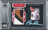 Chevy Chase Christmas Vacation Signed Relic Card One of One BAS Slab #16567374