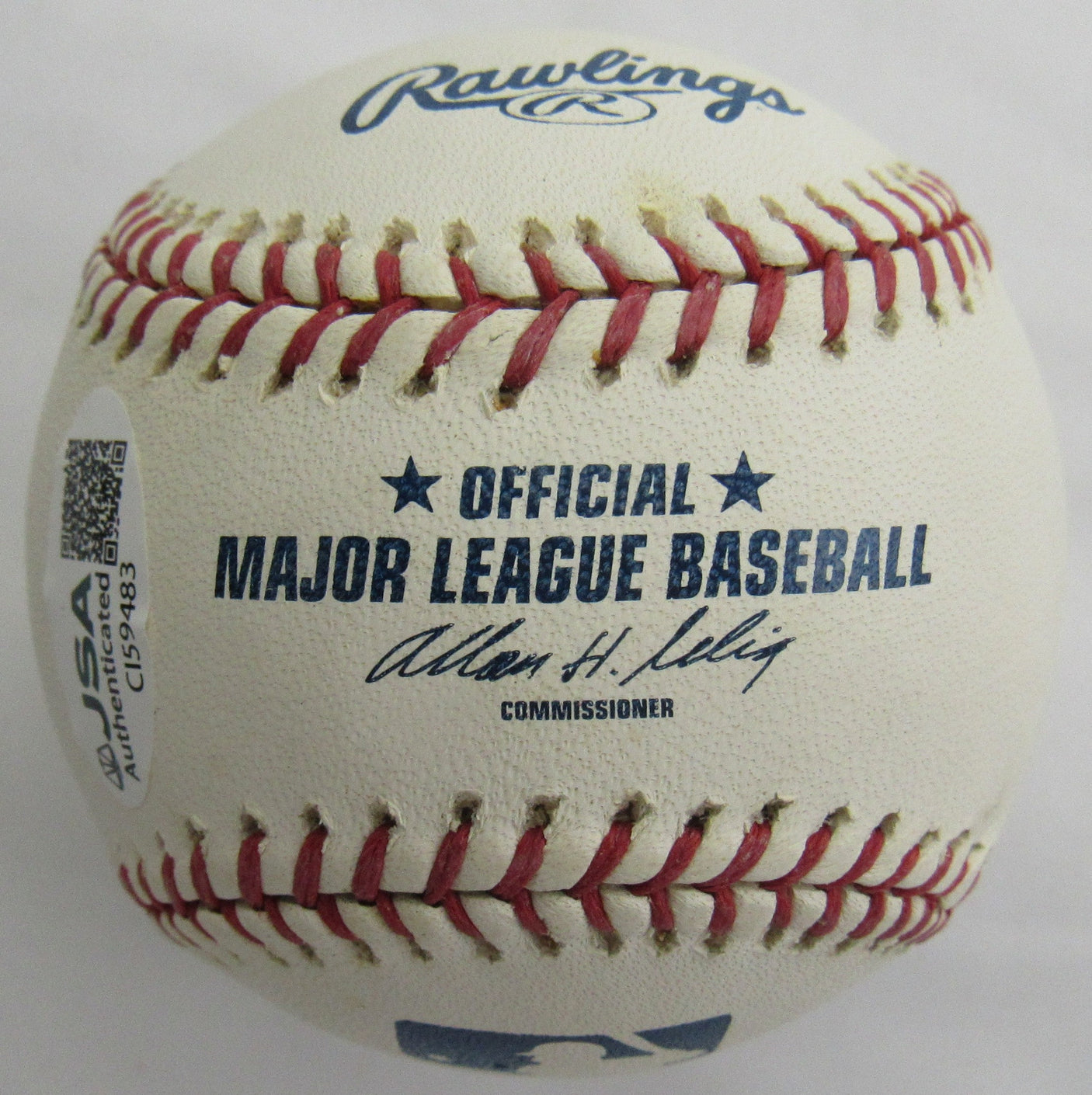 Chuck Knoblauch Signed Auto Baseball JSA CI59483