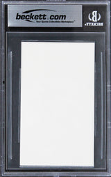 Cammie King Gone with the Wind "Brownie GWTW" Signed 3x5 Index Card BAS Slabbed