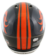 Broncos John Lynch & Champ Bailey HOF Signed Full Size Speed Proline Helmet BAS