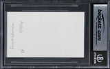Forest Whitaker The Butler Authentic Signed 3x5 Index Card BAS Slabbed 4