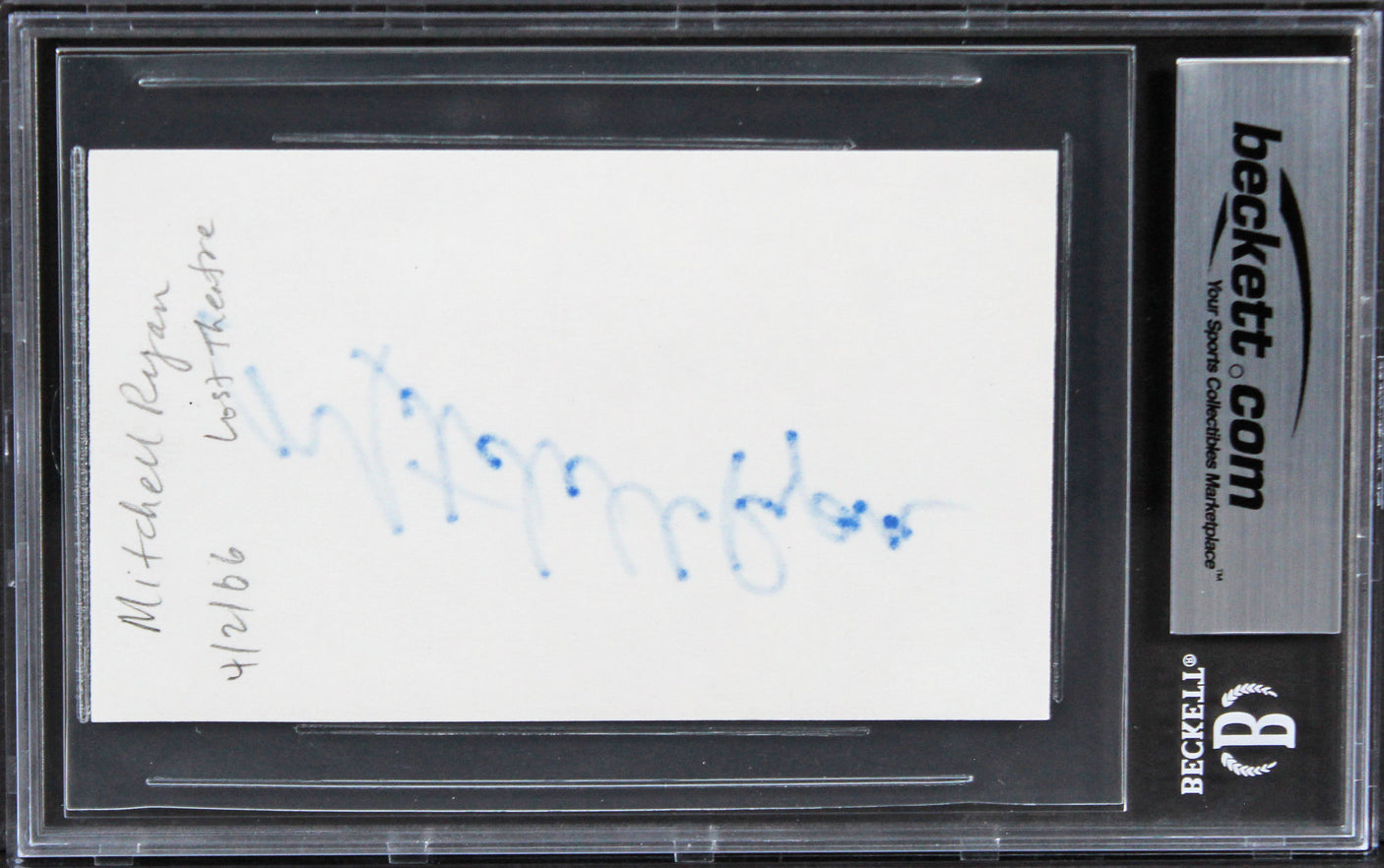 Chevy Chase Christmas Vacation Signed Relic Card One of One BAS Slab #16567382