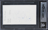Brittany Murphy 8 Mile Authentic Signed 3x5 Index Card Auto Grade 10 BAS Slabbed