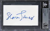 Gloria Stuart Titanic Signed 3x5 Index Card Auto Graded Gem Mint 10! BAS Slab 1