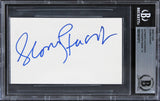 Gloria Stuart Titanic Signed 3x5 Index Card Auto Graded Gem Mint 10! BAS Slab 2