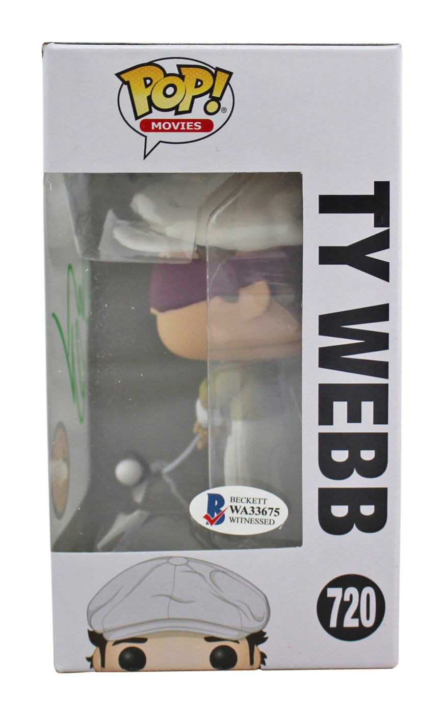 Chevy Chase Caddyshack Signed LE Blindfold Variant Funko Pop Vinyl Figure BAS 1