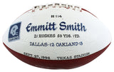 Cowboys Emmitt Smith "TD #114 - 09/27/1998" Signed GU Football BAS & Prova LOA