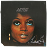 Diana Ross Authentic Signed Surrender Album Cover W/ Vinyl JSA #M46859