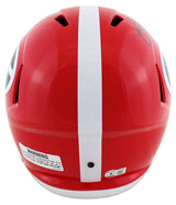 Georgia Quay Walker Authentic Signed Full Size Speed Rep Helmet w/ Case BAS Wit