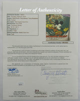 Brett Favre, Troy Aikman and Terry Bradshaw Multi Signed Mickey Mouse Poster Print JSA