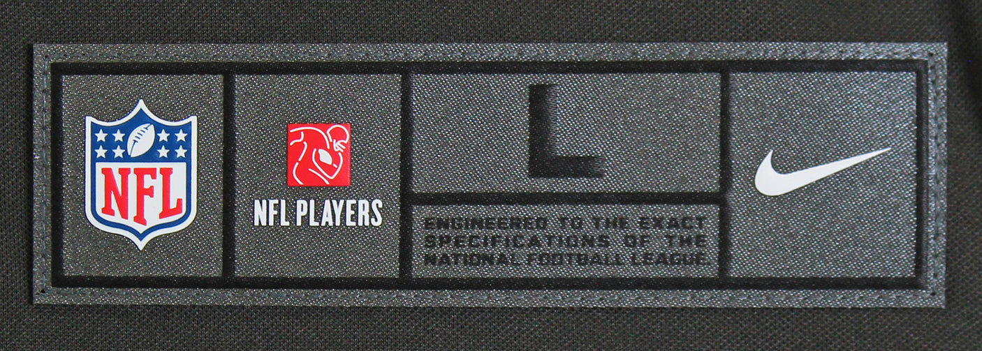 Buccaneers Tom Brady Authentic Signed Pewter Nike Elite Jersey Fanatics COA