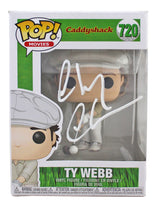 Chevy Chase Caddyshack Signed Funko Pop Vinyl Figure w/ White Signature BAS