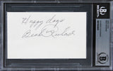 Beah Richards Guess Who's Coming to Dinner Signed 3x5 Index Card BAS Slabbed