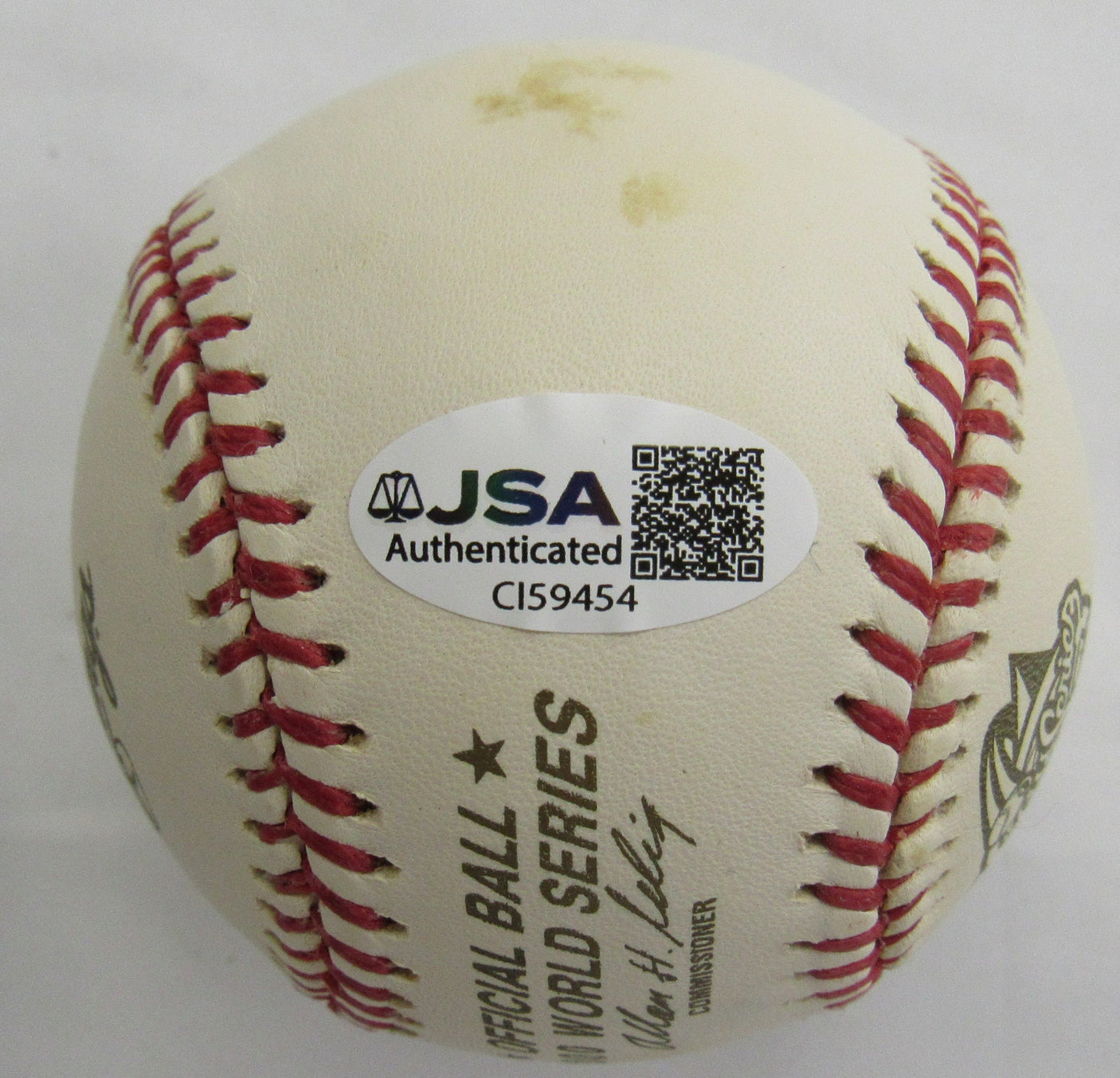 Luis Sojo Signed Auto Baseball JSA CI59454