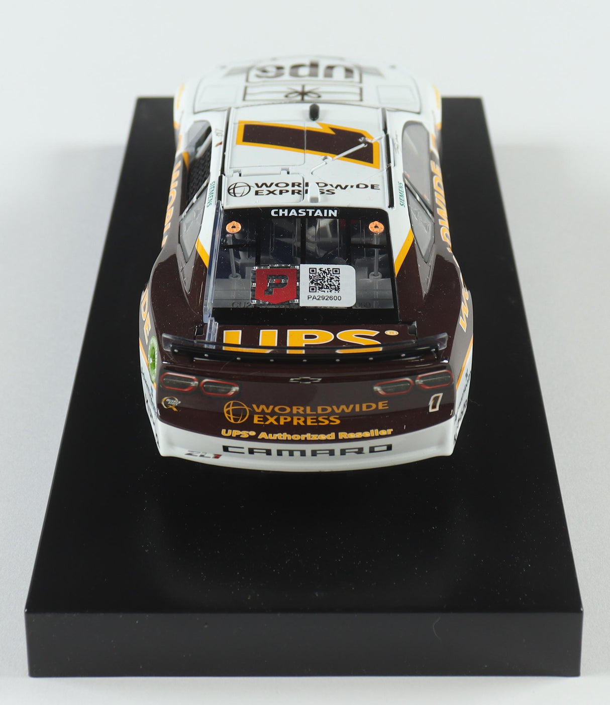 Ross Chastain Signed 2023 UPS/Worldwide Express Throwback 1:24 Diecast Car (PA)