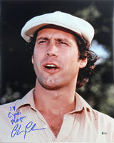 Chevy Chase Caddyshack "I Love Cindy Morgan" Signed 16x20 Photo BAS #P43540