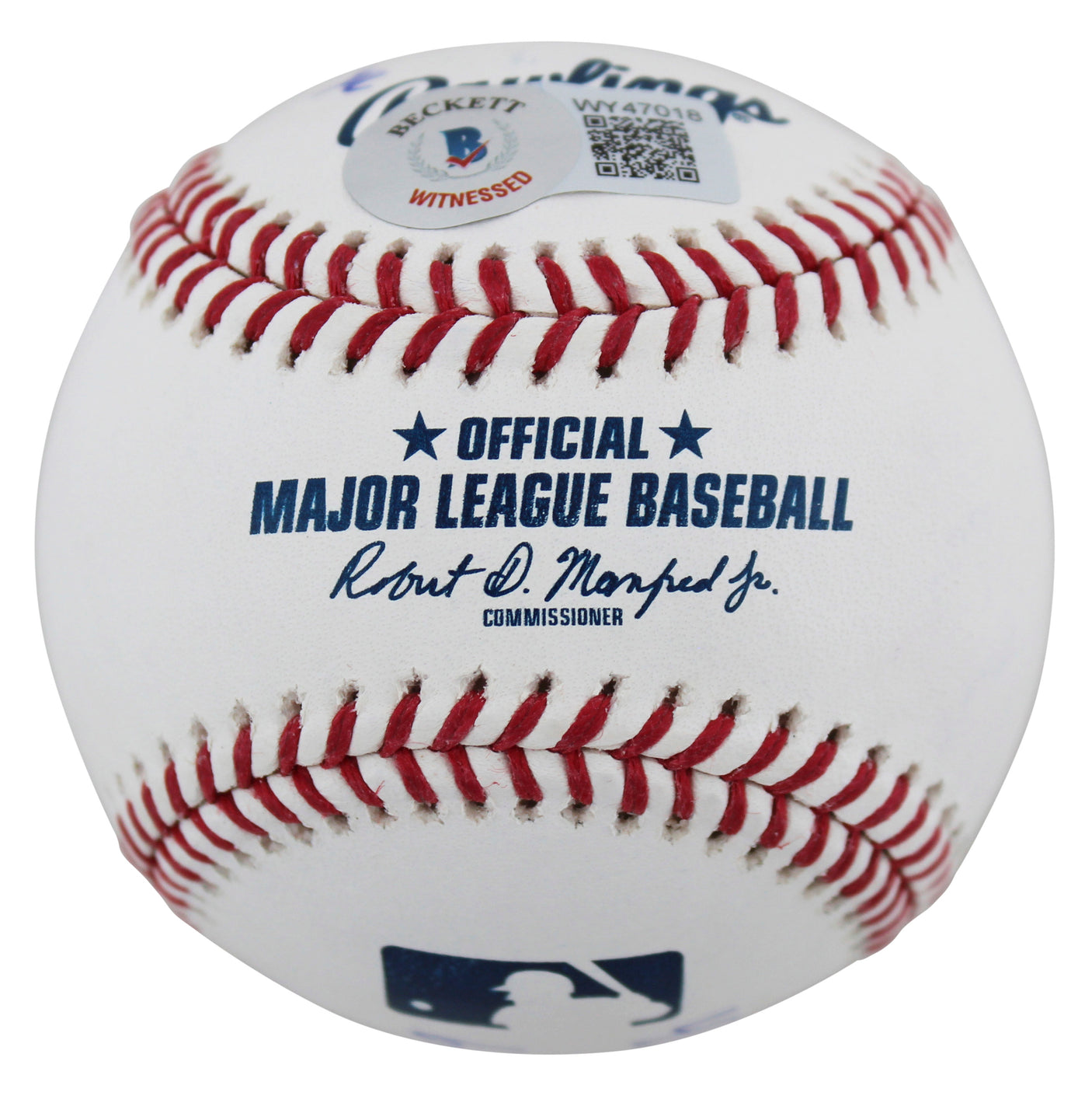Tigers Alan Trammell "Career Stat" Authentic Signed Oml Baseball BAS Witnessed