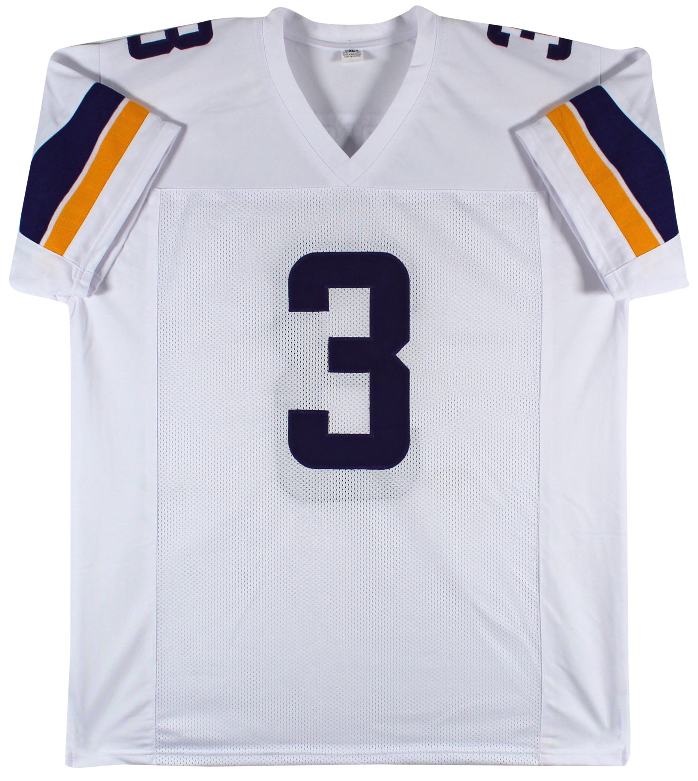 Jordan Addison Authentic Signed White Pro Style Jersey BAS Witnessed