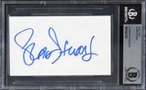 Gloria Stuart Titanic Authentic Signed 3x5 Index Card Autographed BAS Slabbed 1