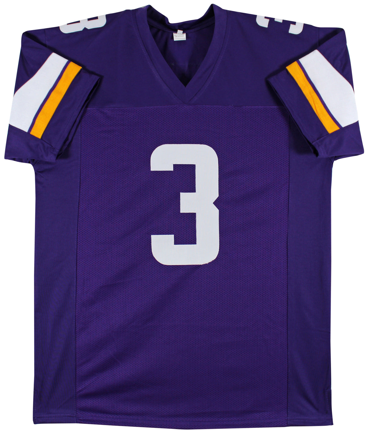 Jordan Addison Authentic Signed Purple Pro Style Jersey BAS Witnessed