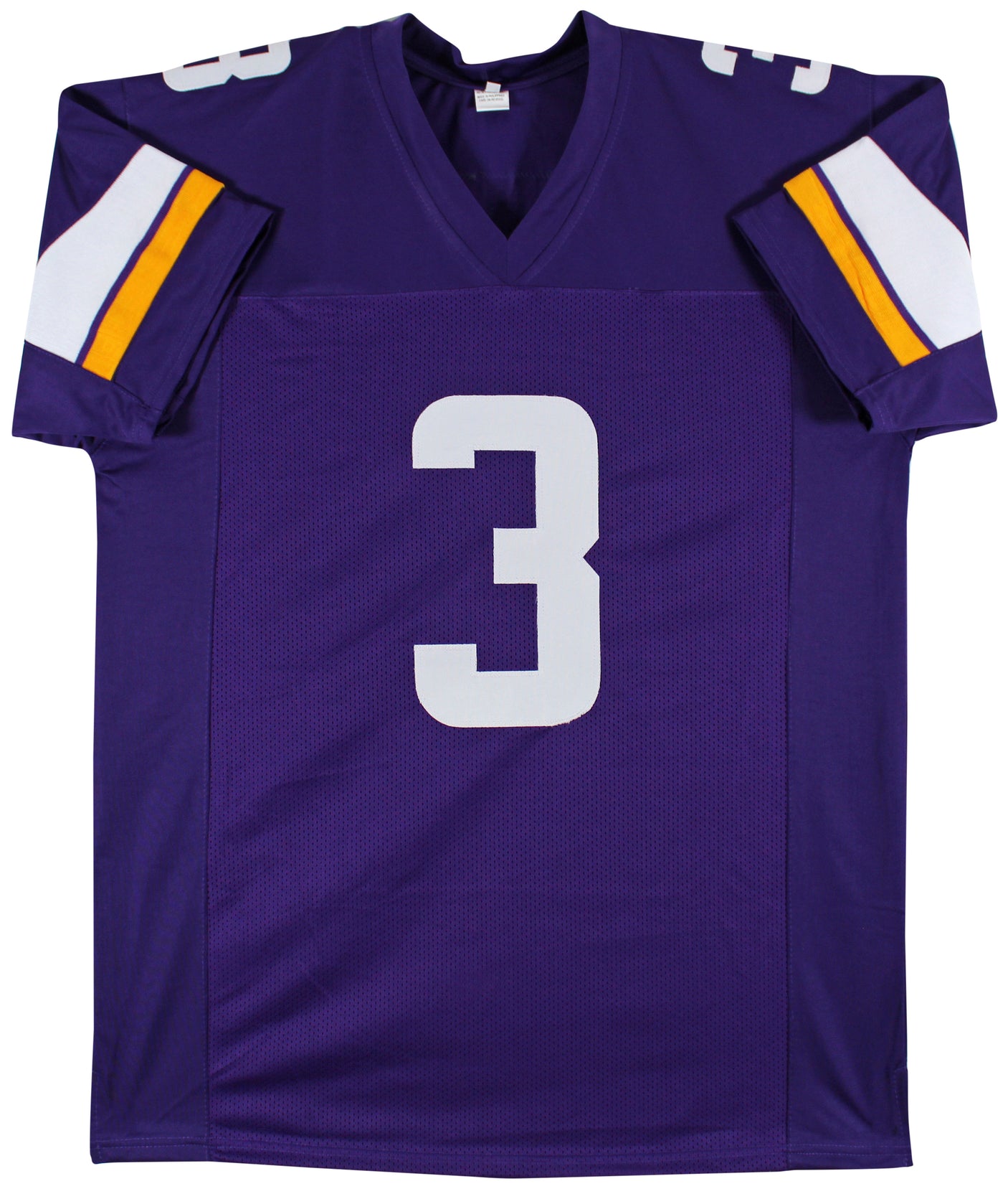 Jordan Addison Authentic Signed Purple Pro Style Jersey BAS Witnessed