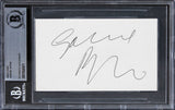 Gabriel Byrne The Usual Suspects Authentic Signed 3x5 Index Card BAS Slabbed 2