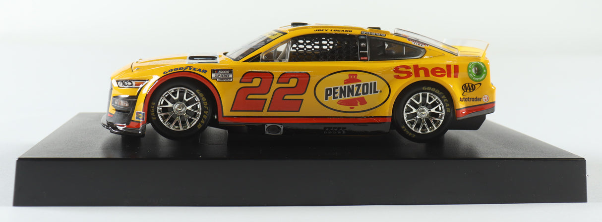 Joey Logano Signed 2022 Shell-Pennzoil Phoenix Win | Raced Version | 1:24 Diecast Car (PA)
