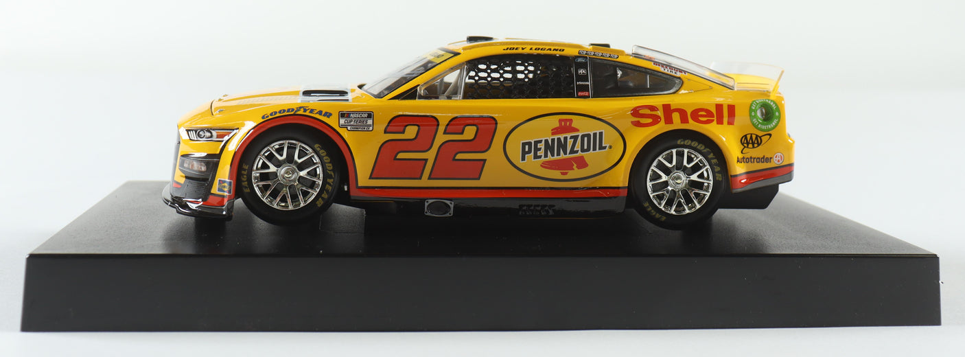 Joey Logano 2022 Phoenix Win Signed 1:24 Diecast Car | Raced Version | Limited Edition