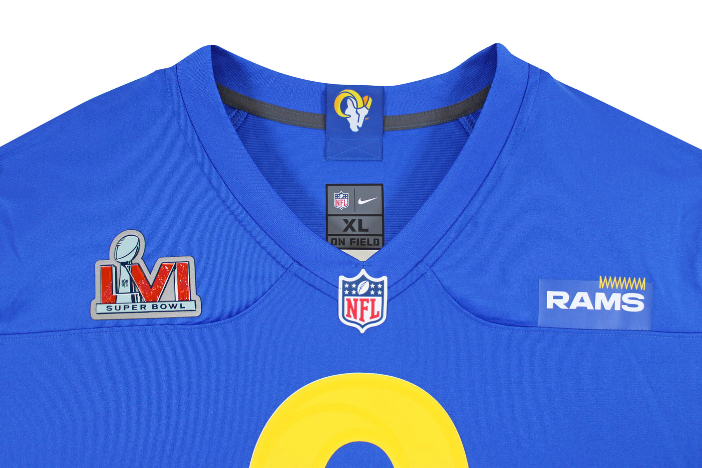 Rams Matthew Stafford Authentic Signed Blue Nike Game Jersey Fanatics