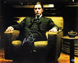 Al Pacino The Godfather Authentic Signed 16x20 Horizontal Sitting Photo BAS