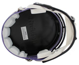 Vikings Justin Jefferson Signed Full Size Speed Rep Helmet w/ Case BAS Witnessed