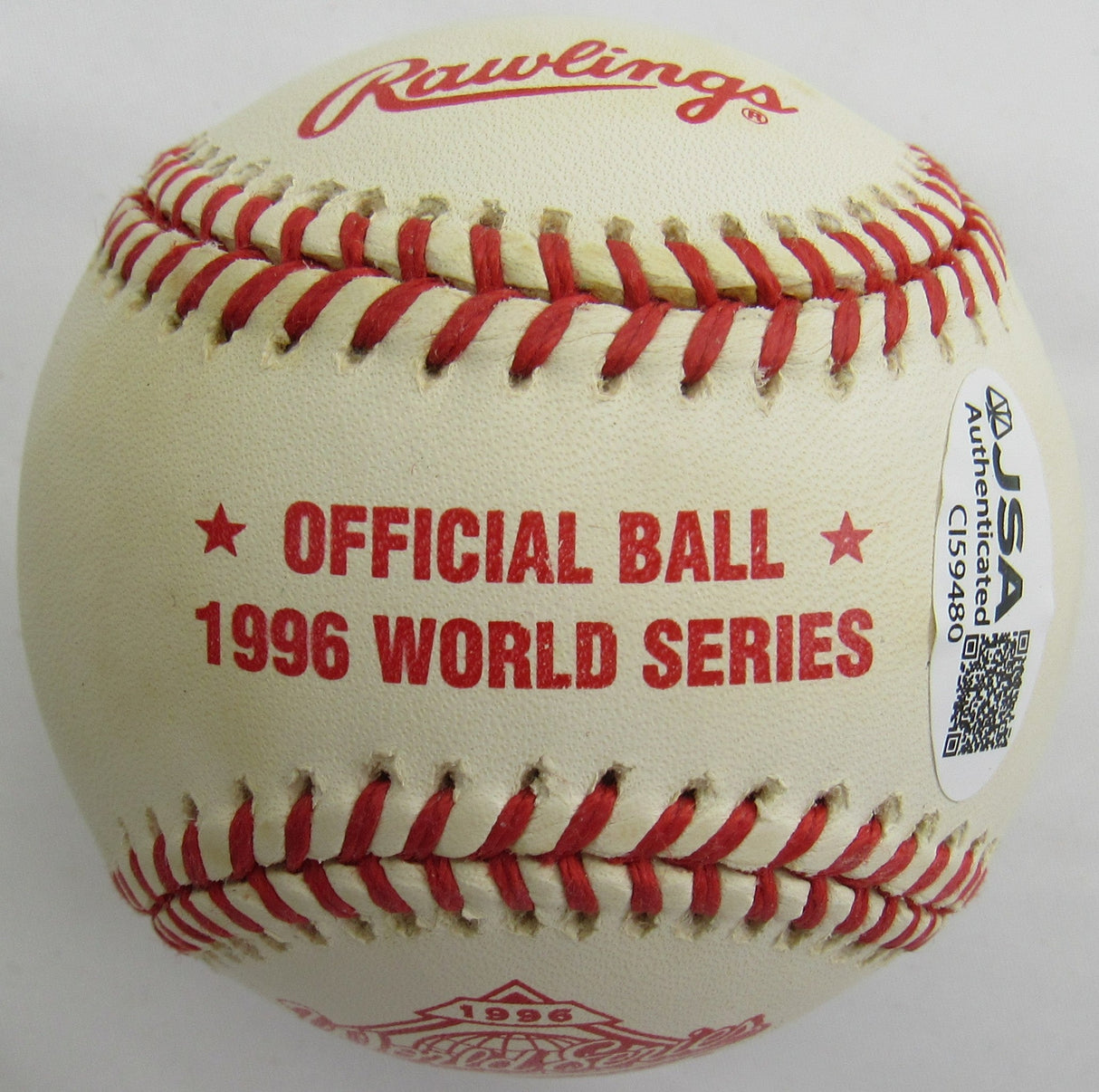 Dave Cone Signed Auto Baseball JSA CI59480