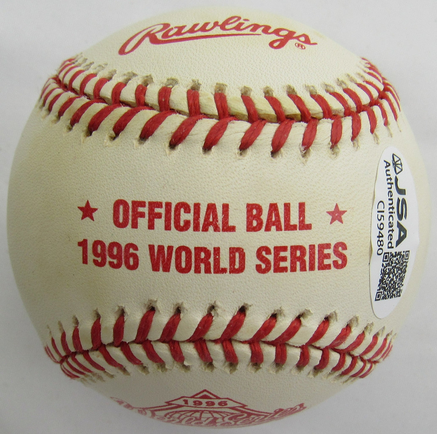 Dave Cone Signed Auto Baseball JSA CI59480