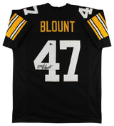Mel Blount Authentic Signed Black Pro Style Jersey Autographed BAS Witnessed