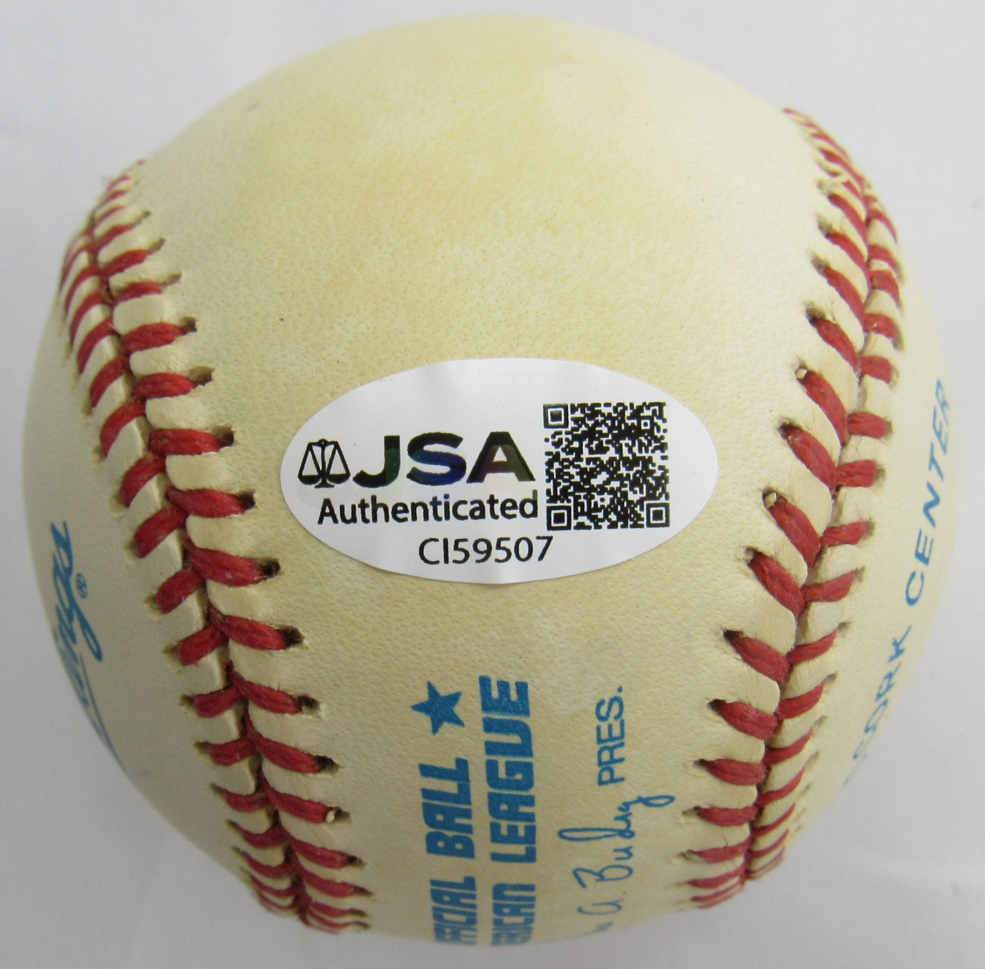 Darryl Strawberry Signed Auto Baseball JSA CI59507
