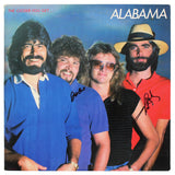 Jeff Cook and Teddy Gentry Alabama Signed Album Cover Autographed BAS #BH027682