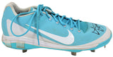 D-Backs Archie Bradley Signed 2018 Game Used Blue Nike Air Clipper Cleats BAS