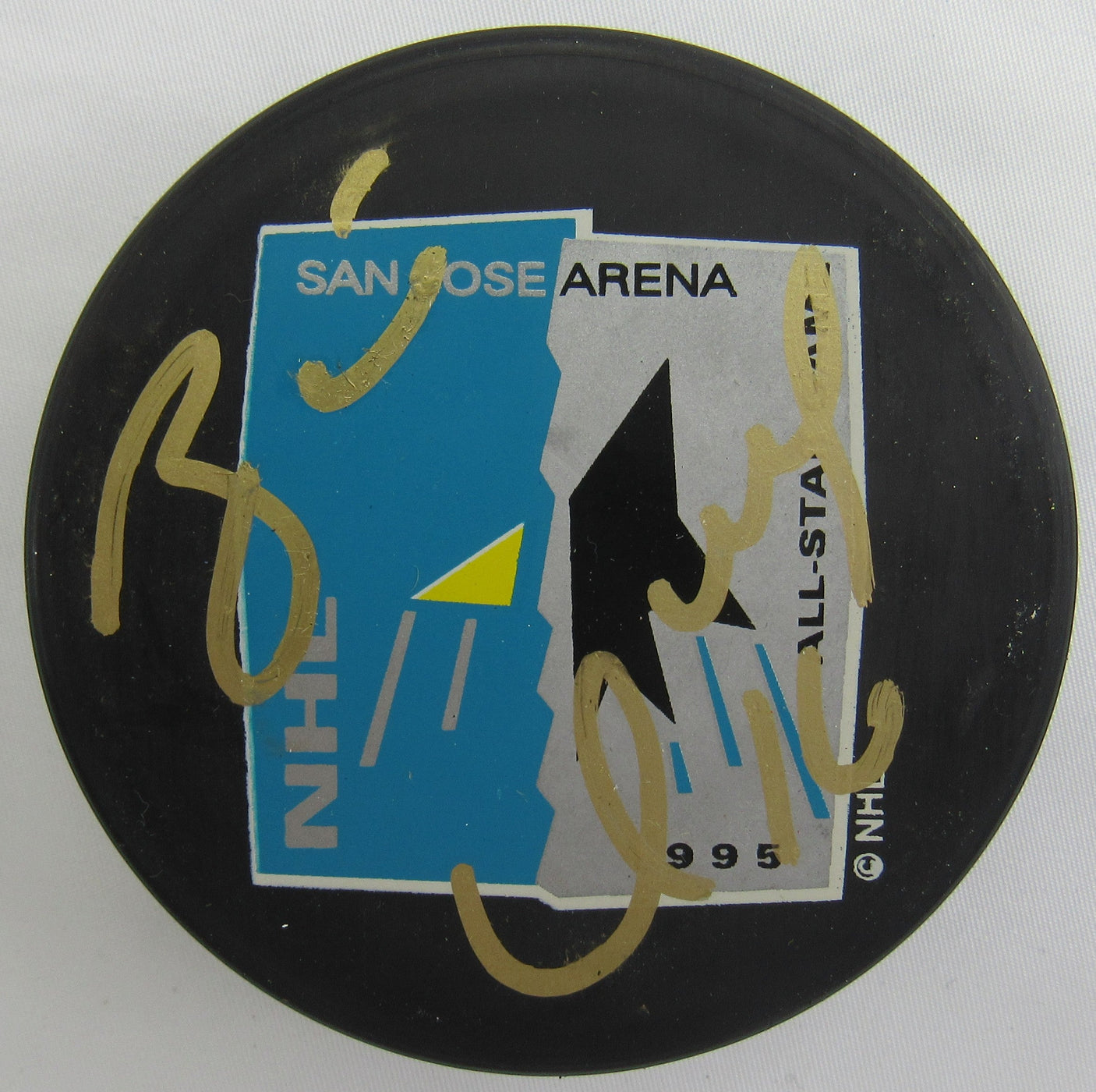 Brett Hull Signed Auto Hockey Puck JSA CI59561
