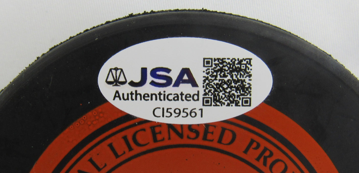 Brett Hull Signed Auto Hockey Puck JSA CI59561