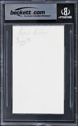 Lionel Richie American Idol Authentic Signed 3x5 Index Card BAS Slabbed 2