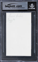 Lionel Richie American Idol Authentic Signed 3x5 Index Card BAS Slabbed 2