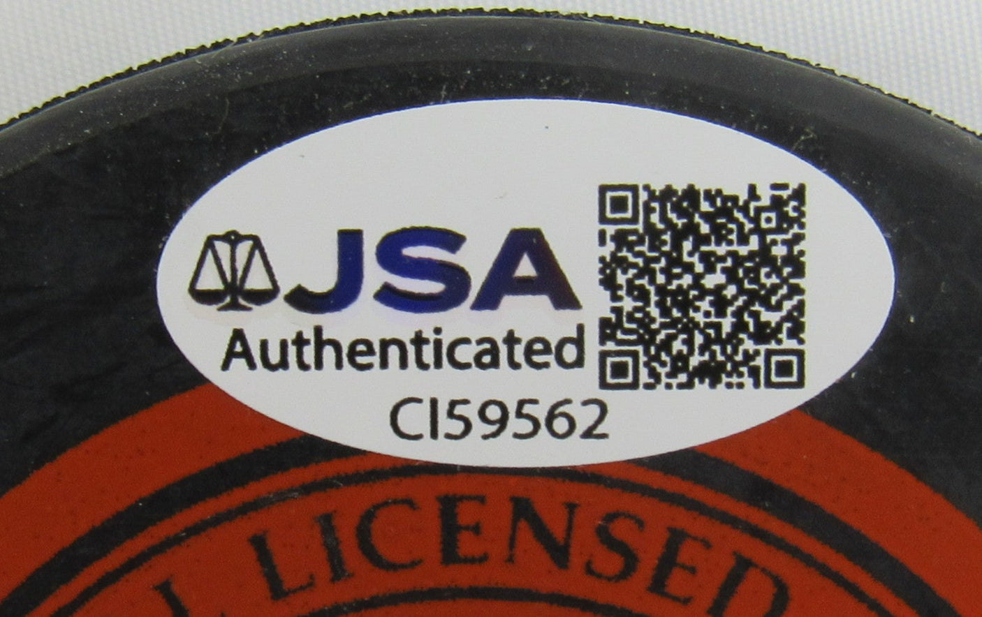 Emile Francis Signed Auto Hockey Puck JSA CI59562