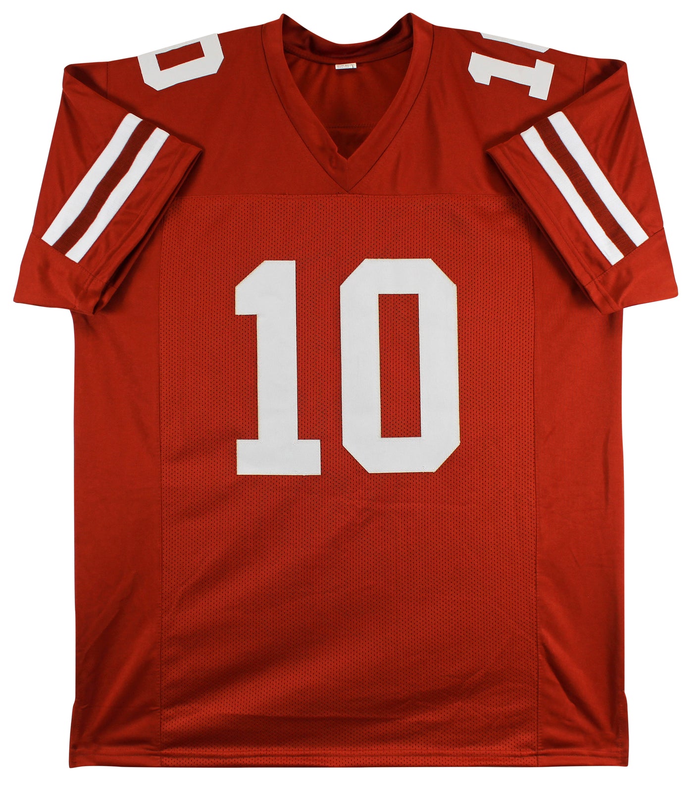 Texas Vince Young Authentic Signed Burnt Orange Pro Style Jersey JSA Witness