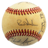 1984 Brewers (25) Yount, Sutton Authentic Signed Oal Baseball BAS #AC01897