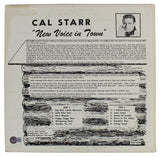 Cal Starr Always Signed New Voice In Town Album Cover W/ Vinyl BAS #BH027677